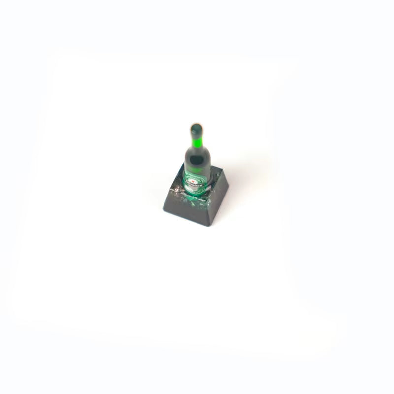 Customized Artisan ESC Resin Keycaps for Mechanical Keyboard 3D Stereoscopic Relief Keycap Bread/Beer Bottle