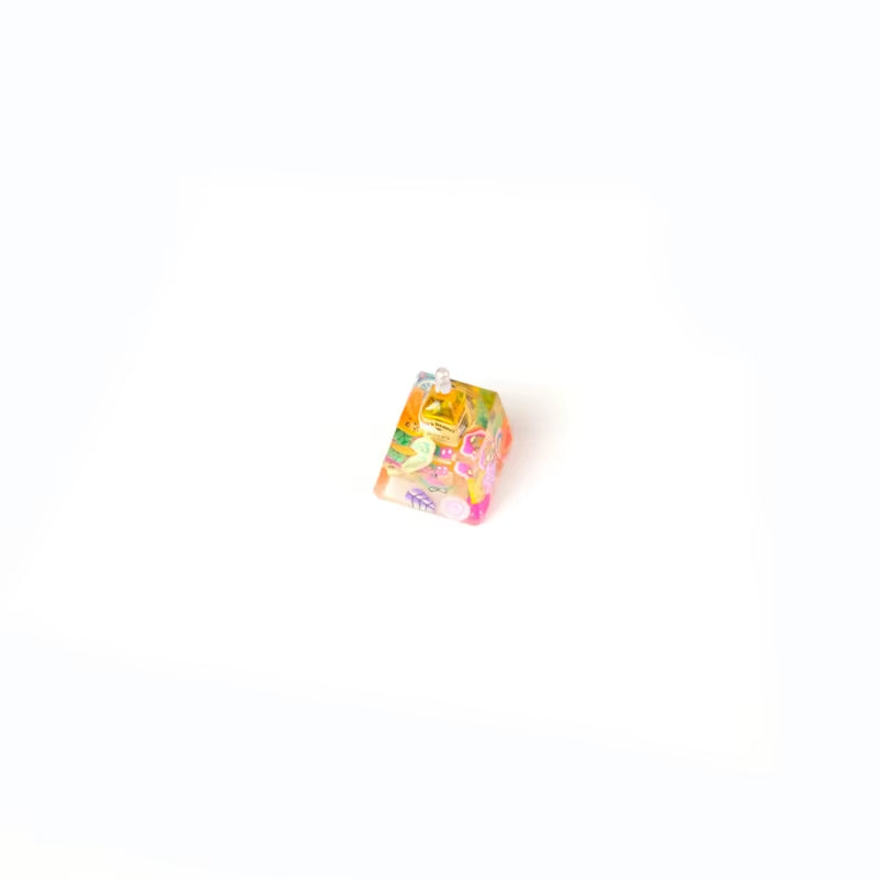 Customized Artisan ESC Resin Keycaps for Mechanical Keyboard 3D Stereoscopic Relief Keycap Bread/Beer Bottle